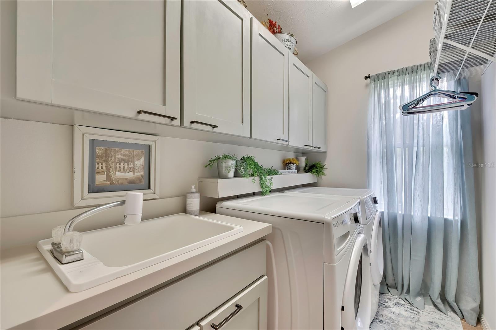 indoor laundry room