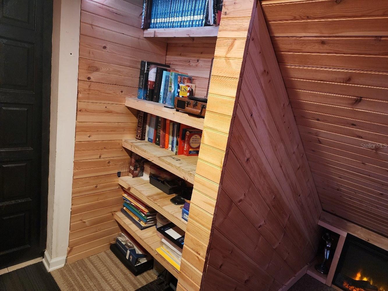 Relax room under stairway