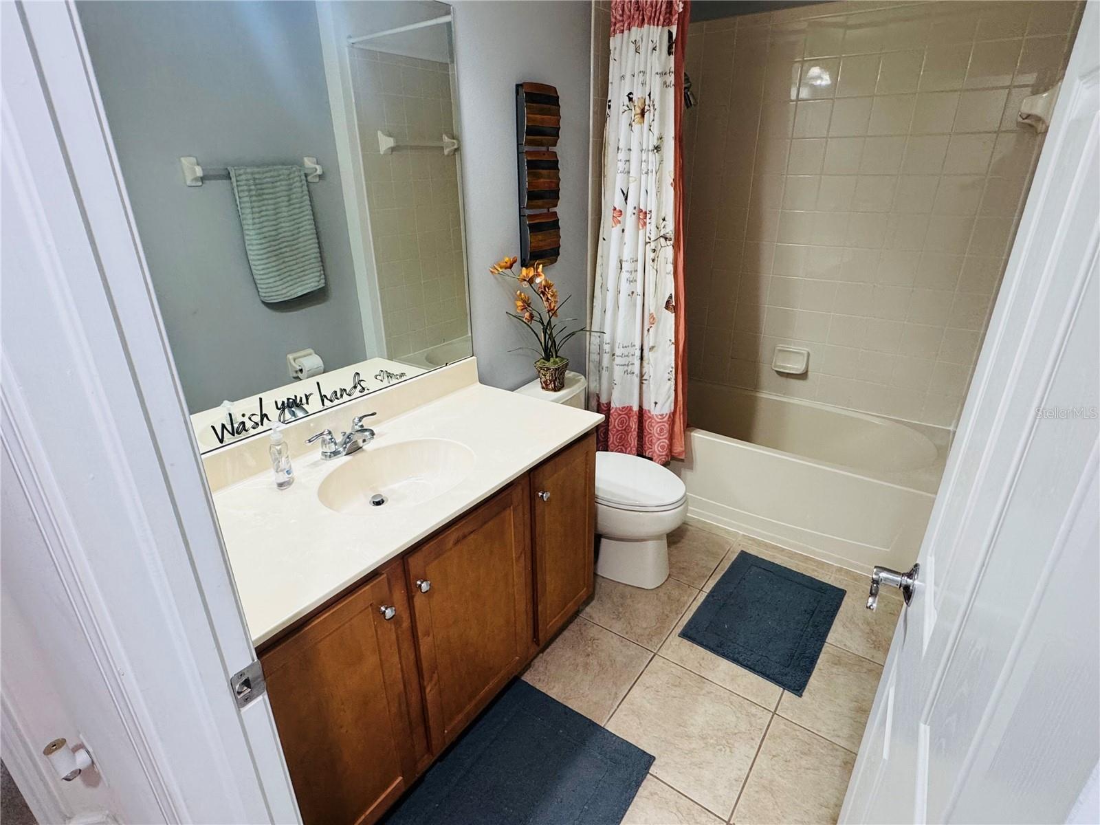 2nd full bath upstairs