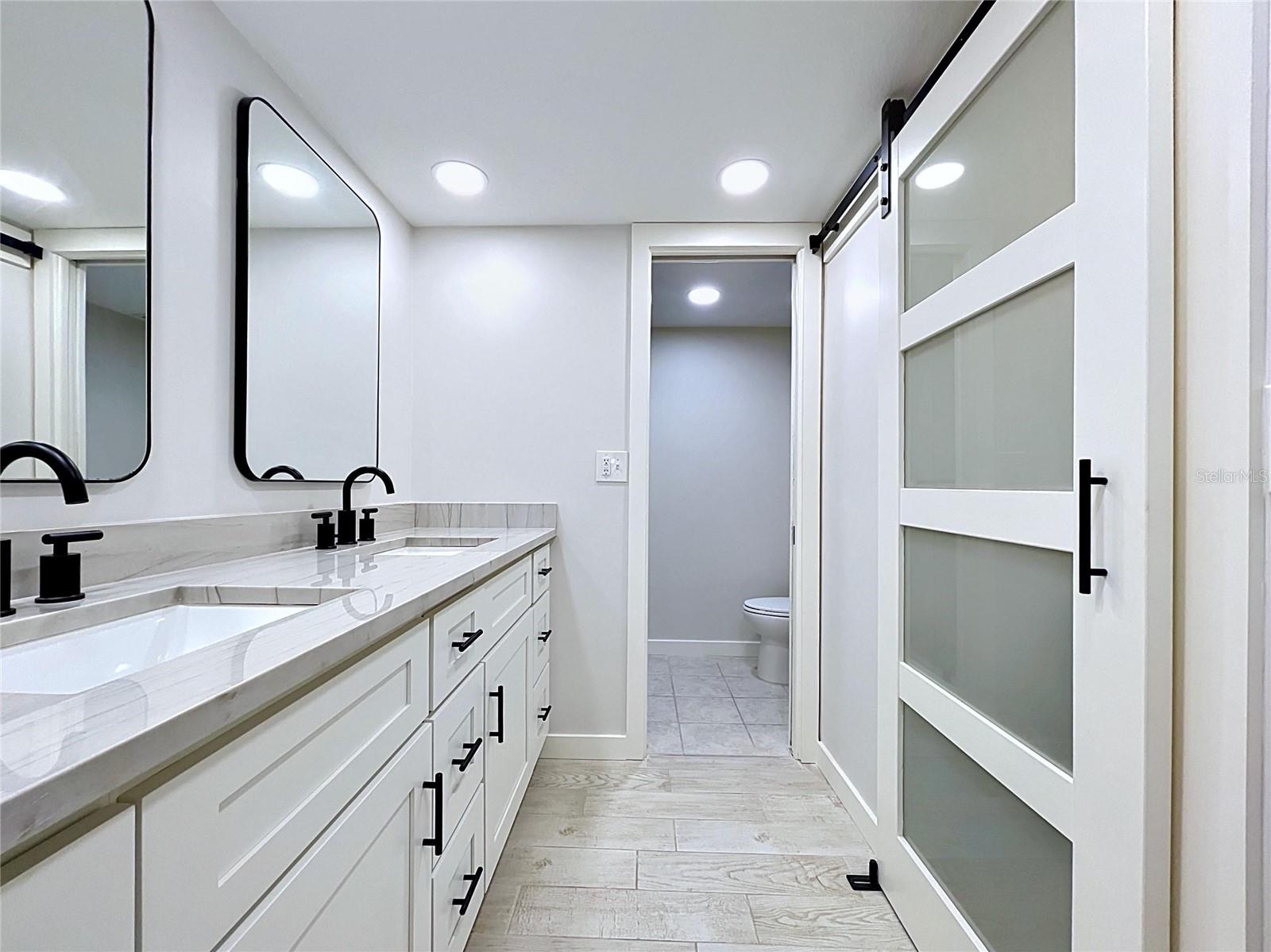 Double sink primary bathroom