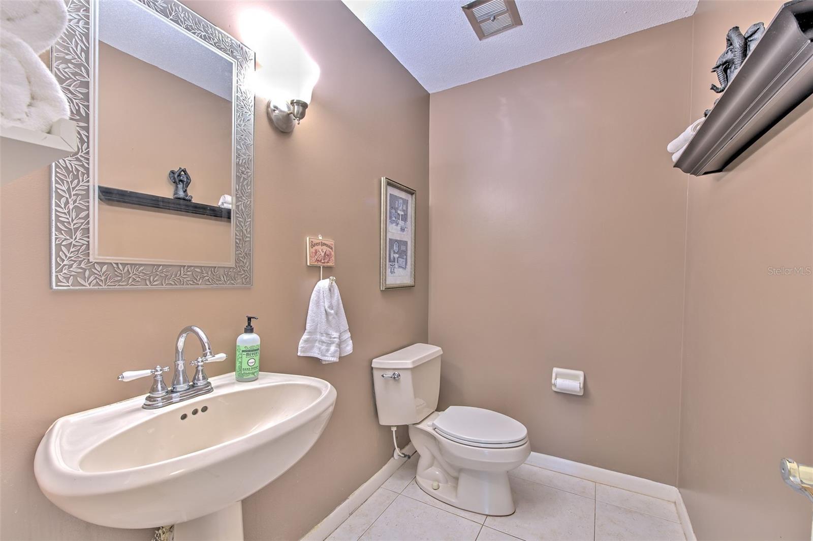 Half Bath off Living Room