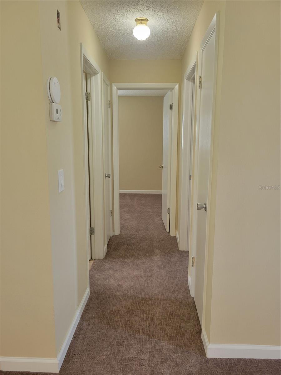 Hall to Bedrooms and Bath