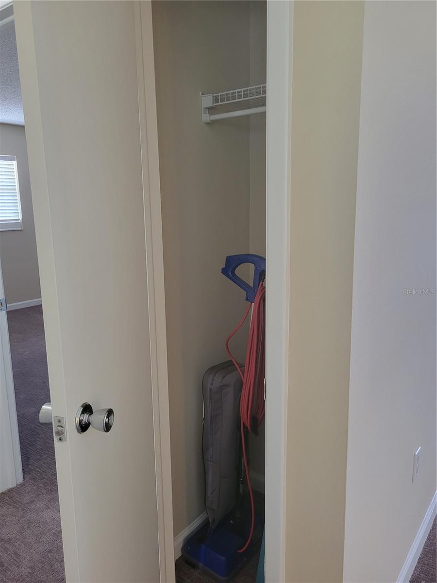 Hall Closet for coats or storage