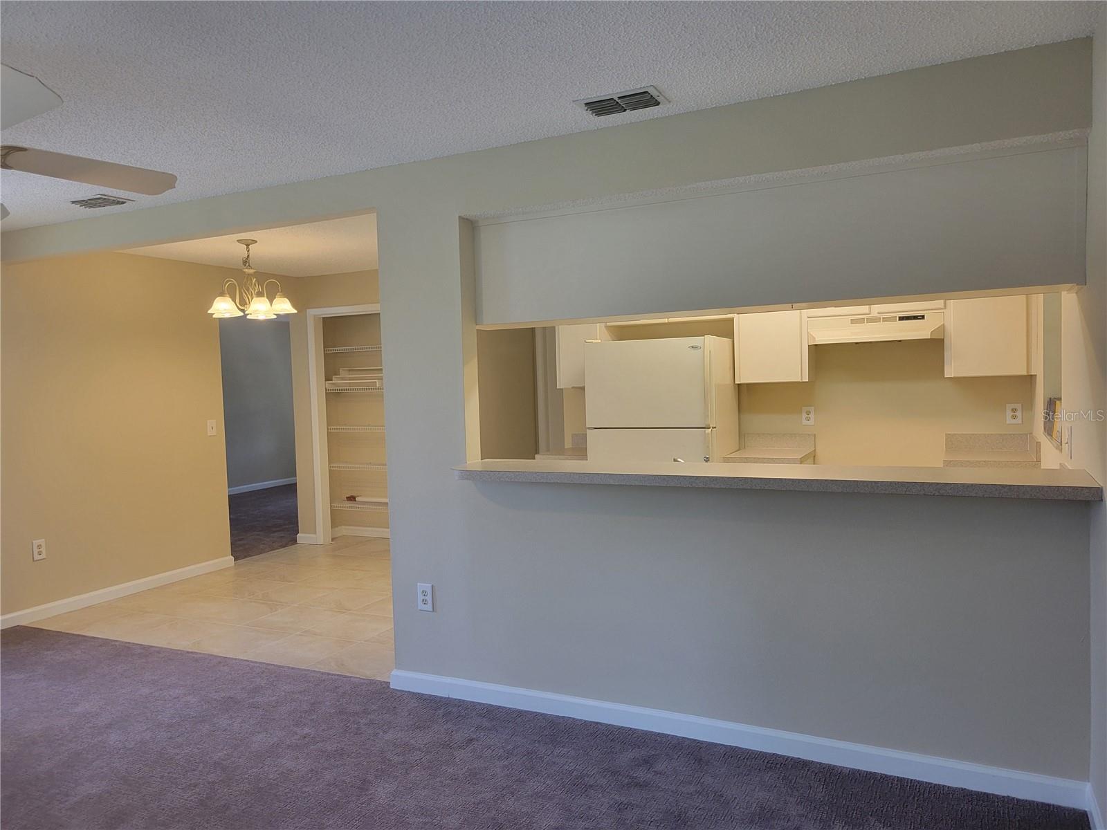 Room for 3 to 4 bar stools