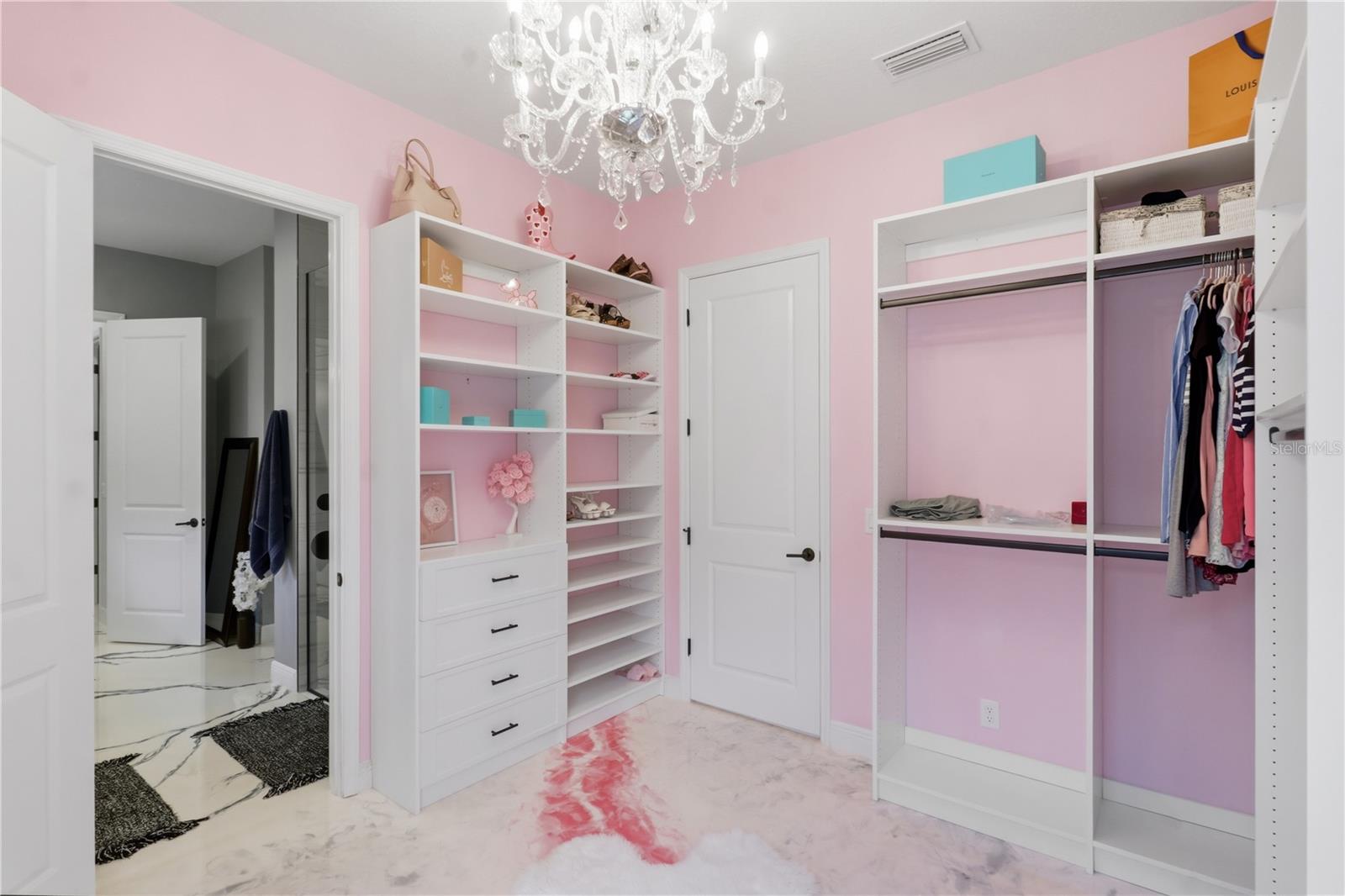 Bedroom 4 Converted to additional Primary Closet
