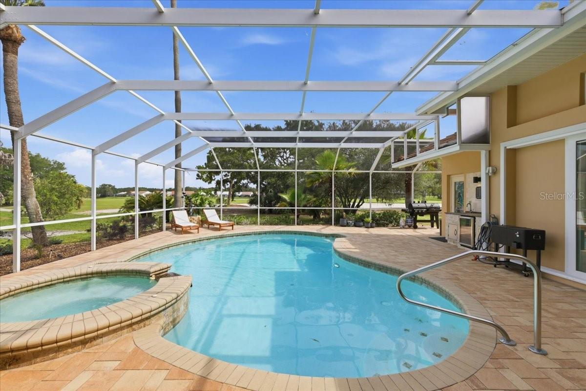 Saltwater pool