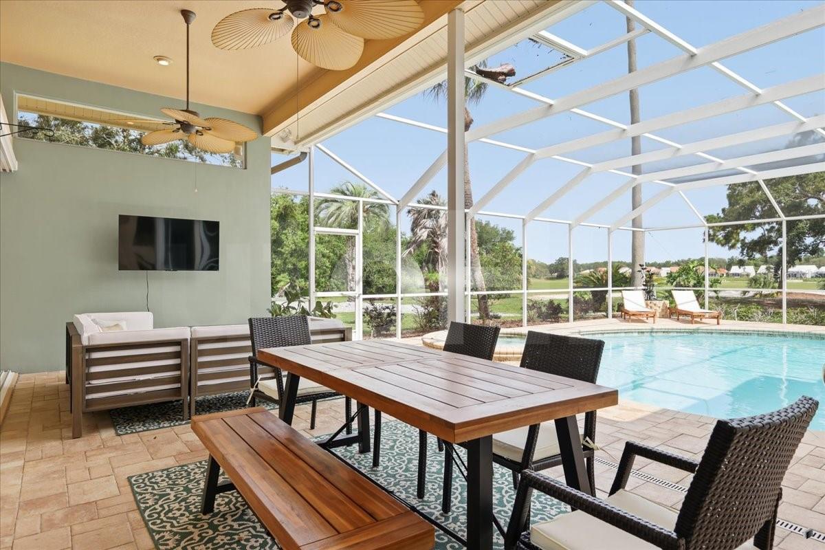 Covered lanai