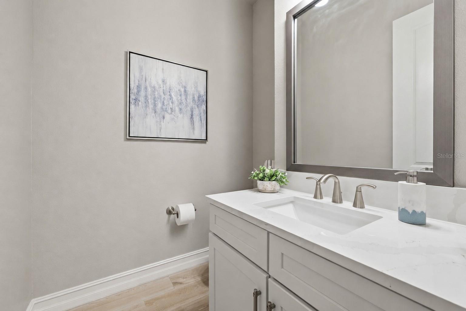 First Floor - Half Bath