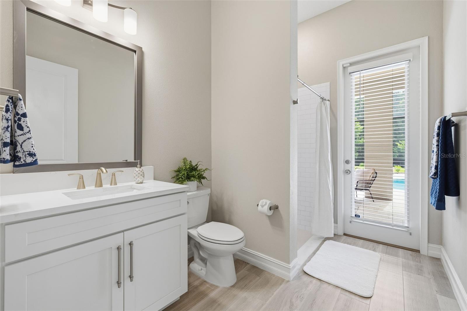 First Floor - Pool Bath