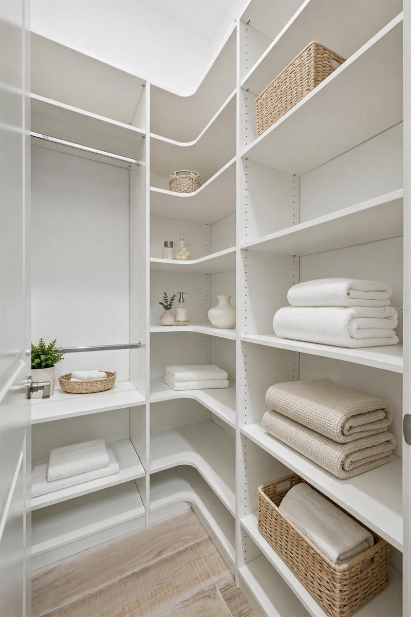 First Floor - Laundry Room Closet