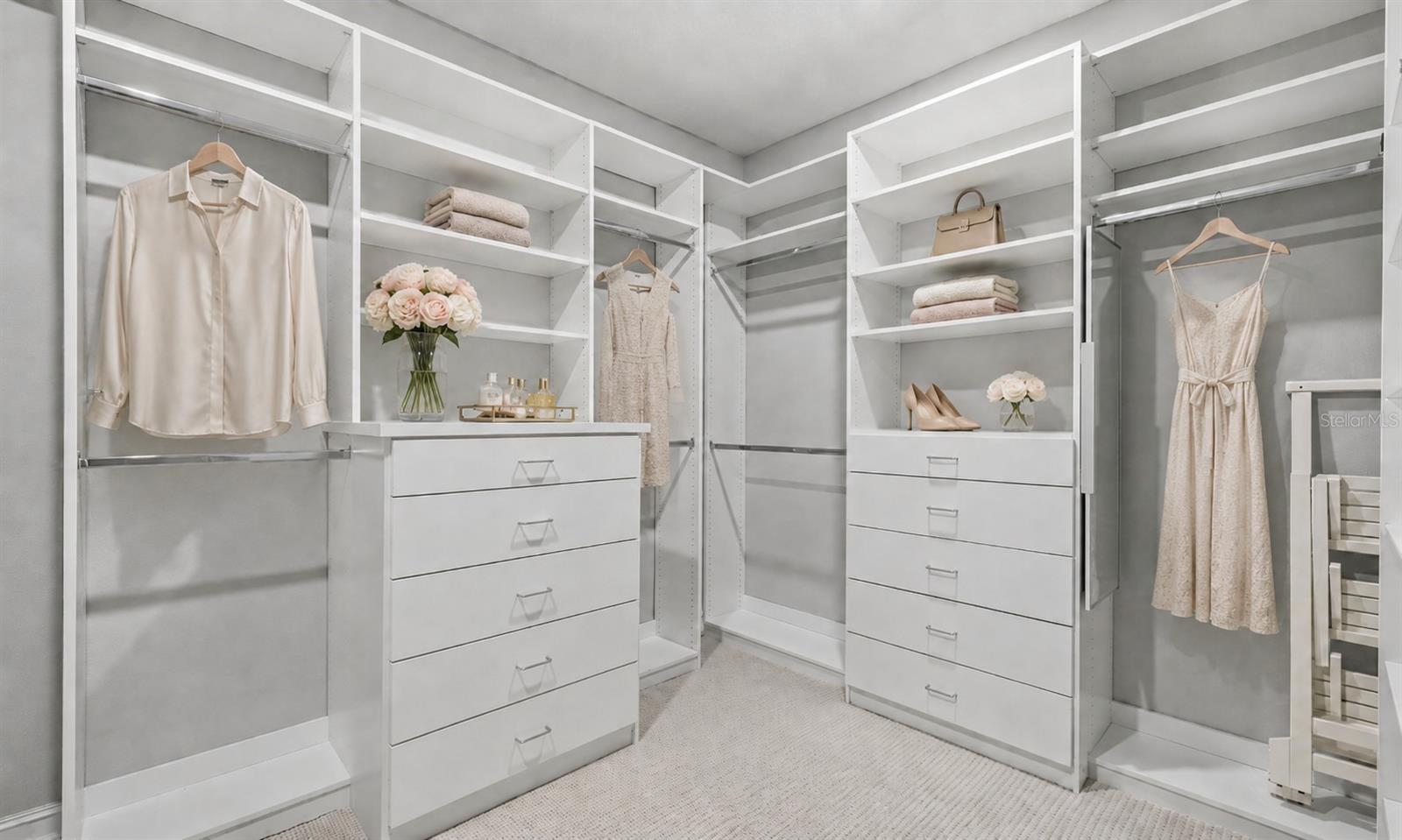 Second Floor - Primary Bedroom Walk-In Closet