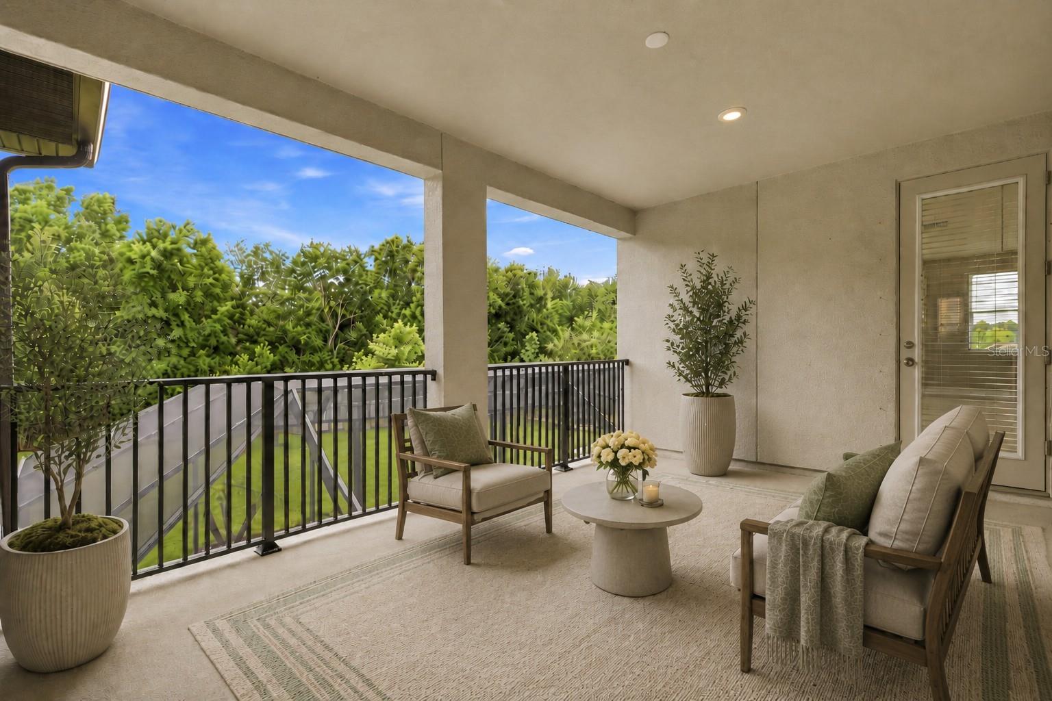 Second Floor - Balcony between Primary & Bonus Room