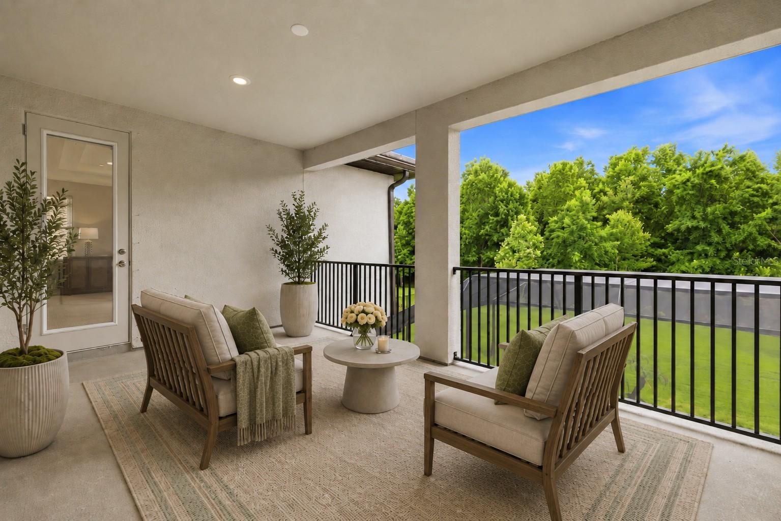 Second Floor - Balcony between Primary & Bonus Room