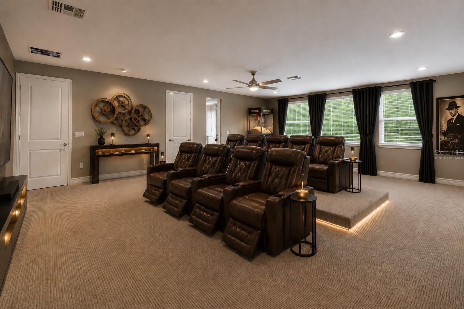 Second Floor - Bonus Room Virtually Staged