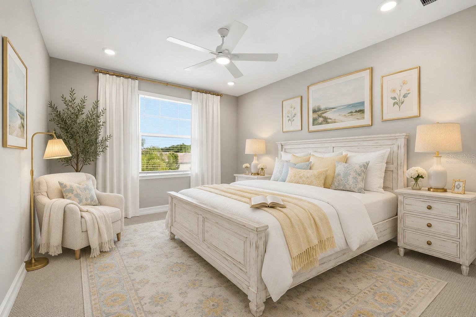 Second Floor - Bedroom - Virtually Staged