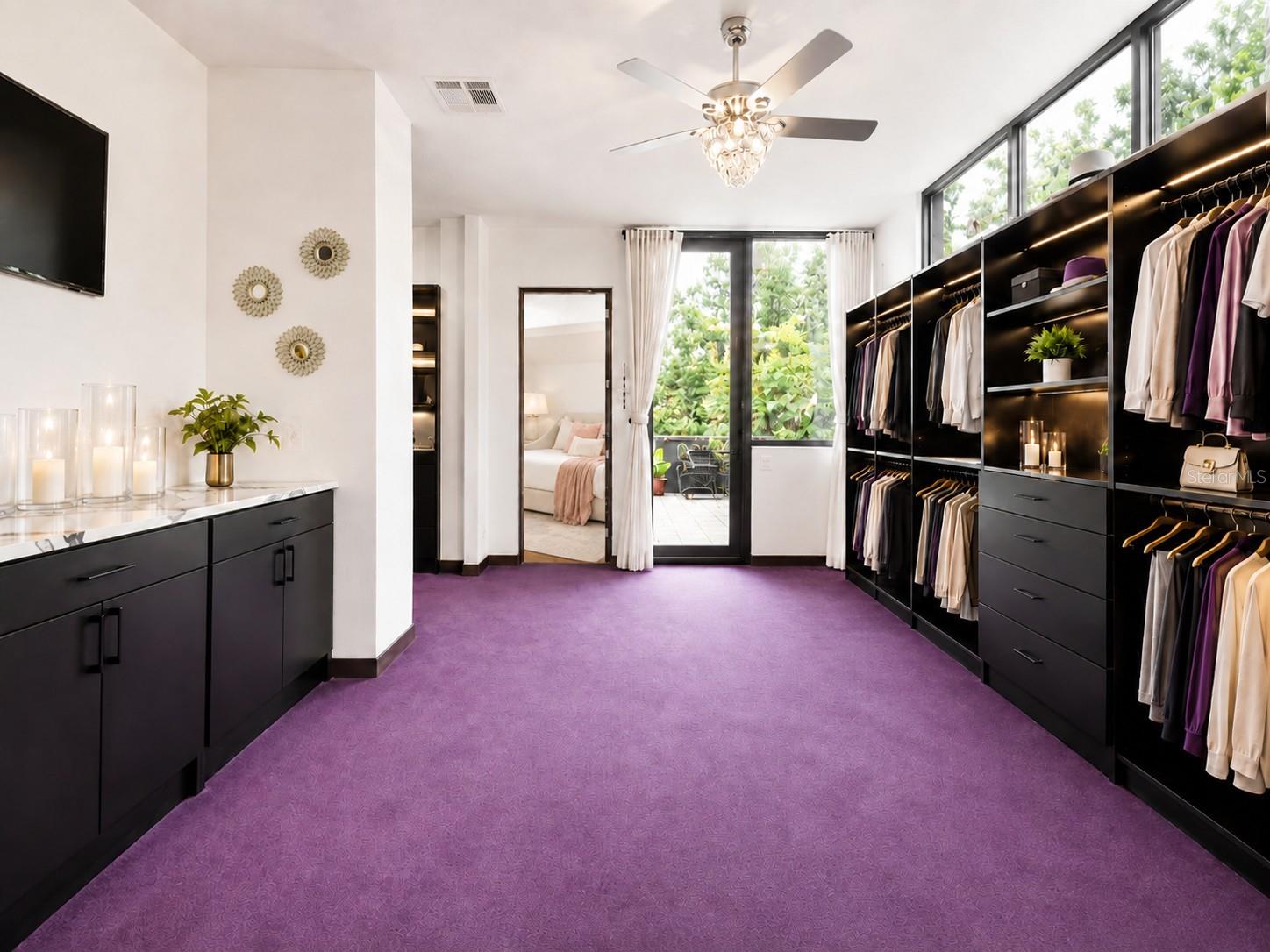 Primary Suite Closet - Second Floor