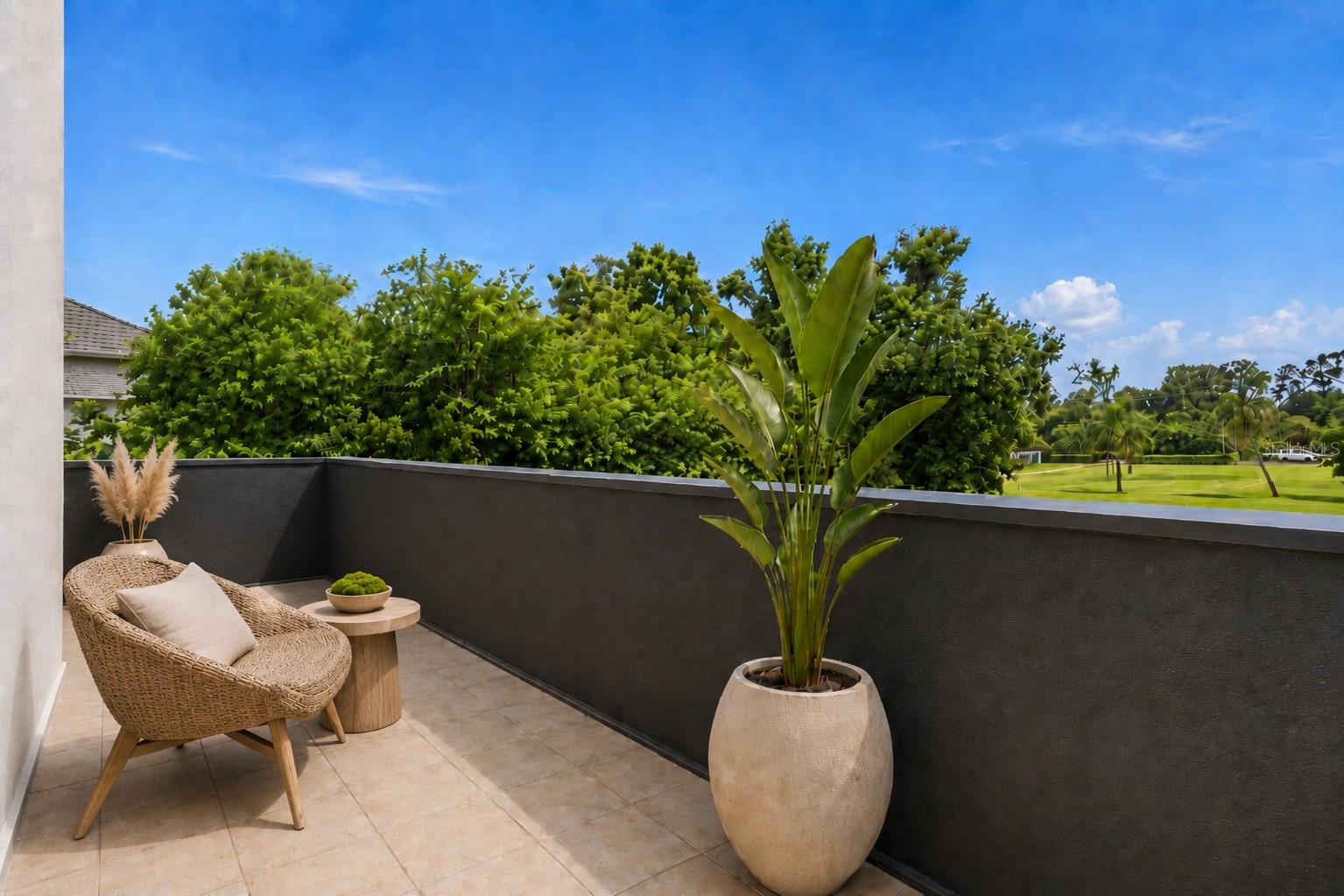 Front home balcony