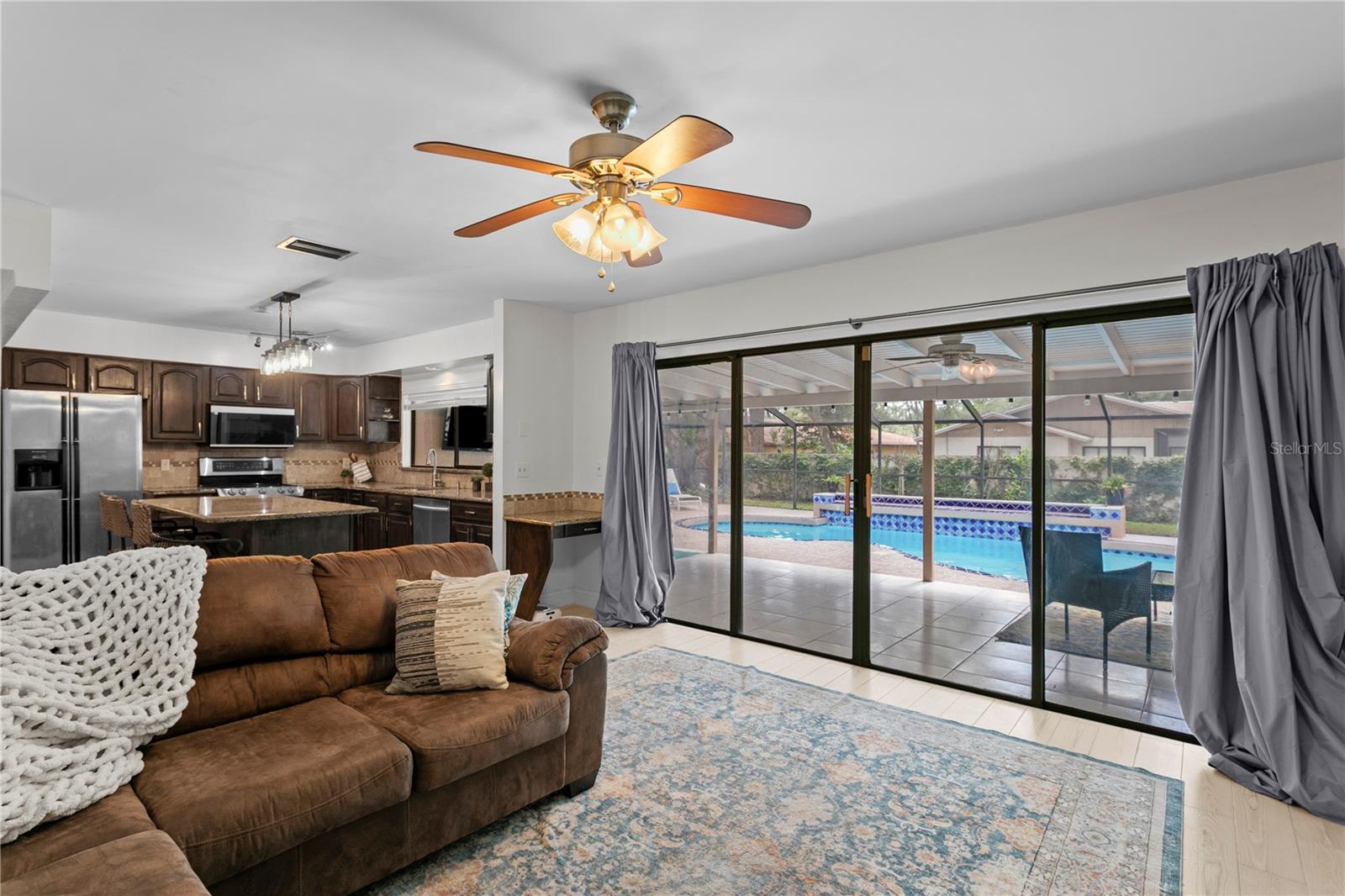 Enjoy pool views
