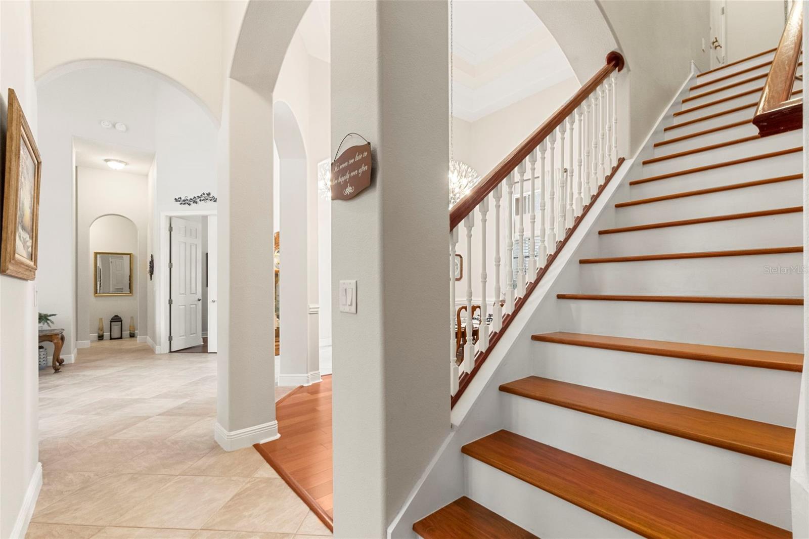 Stair Case To Second Floor