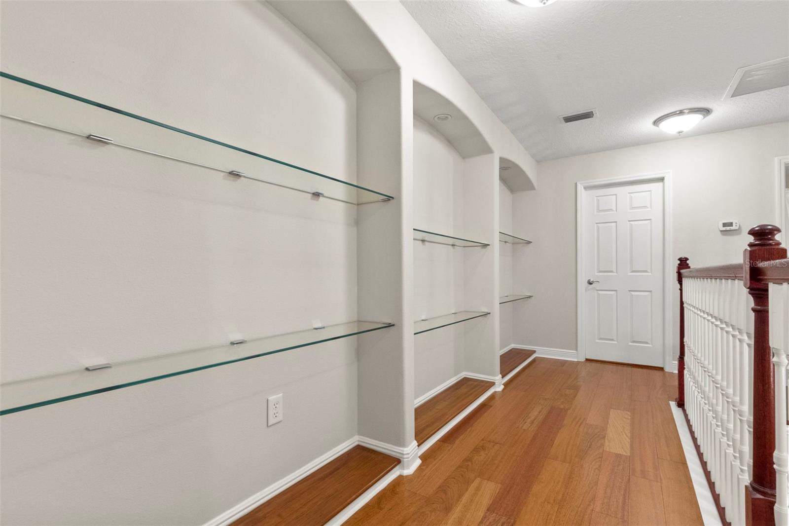 Library-Updated Glass Shelving