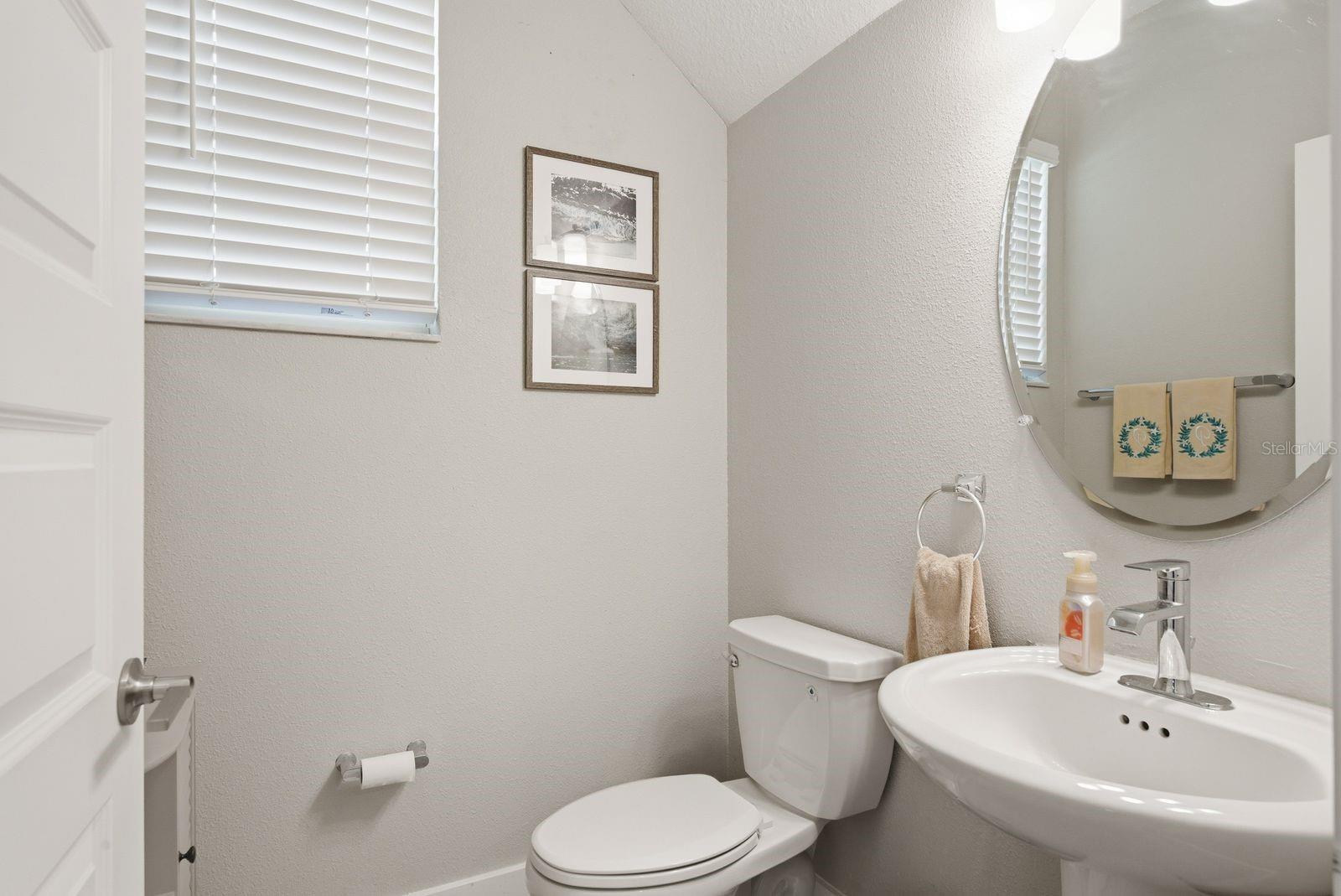 Half Bathroom on first Floor