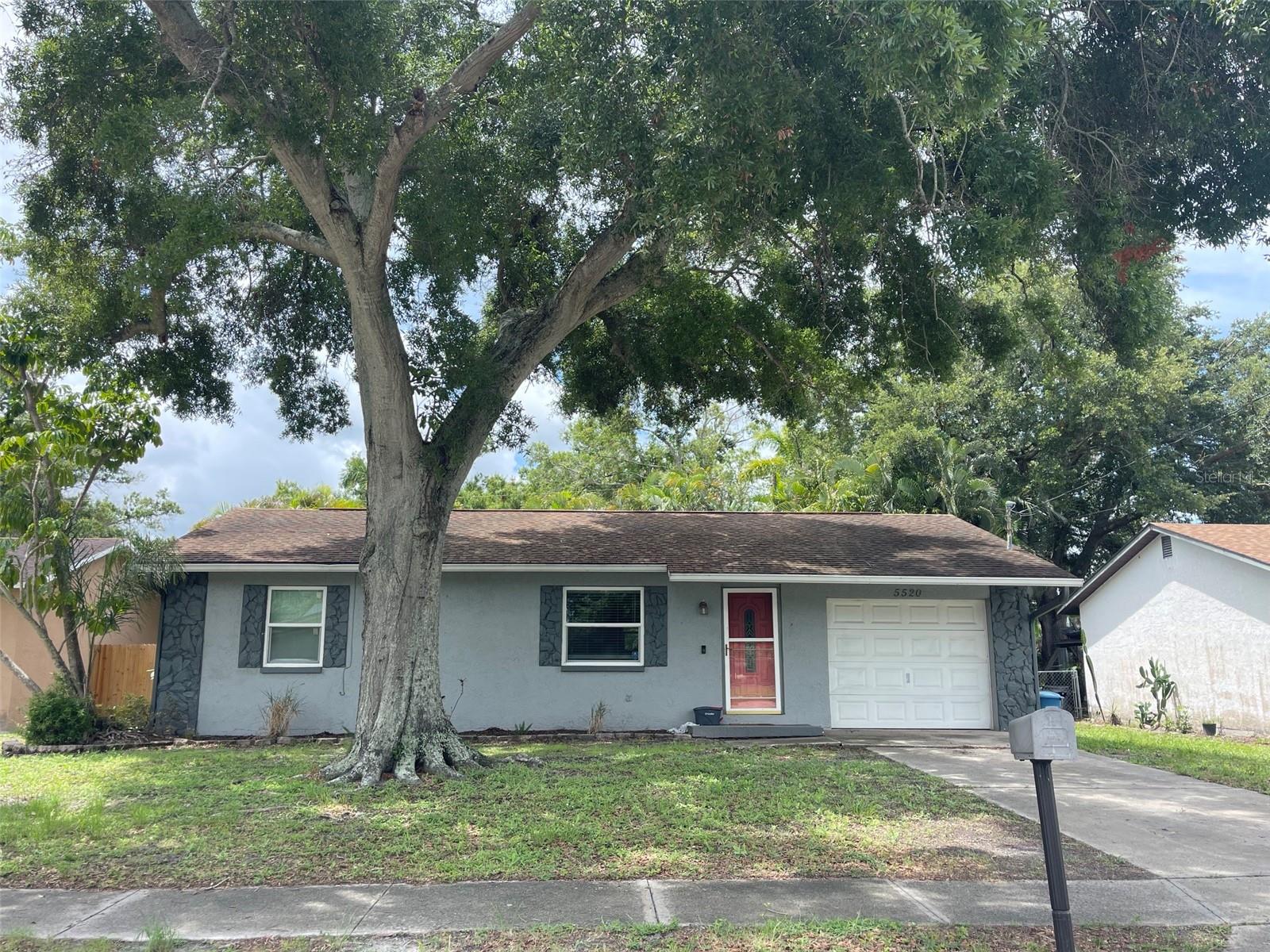 Front of the home