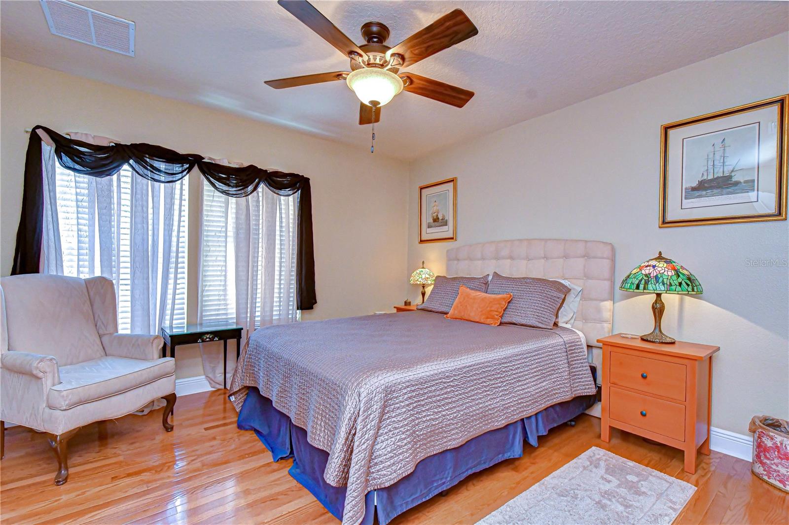 Comfortable private bedroom retreat.