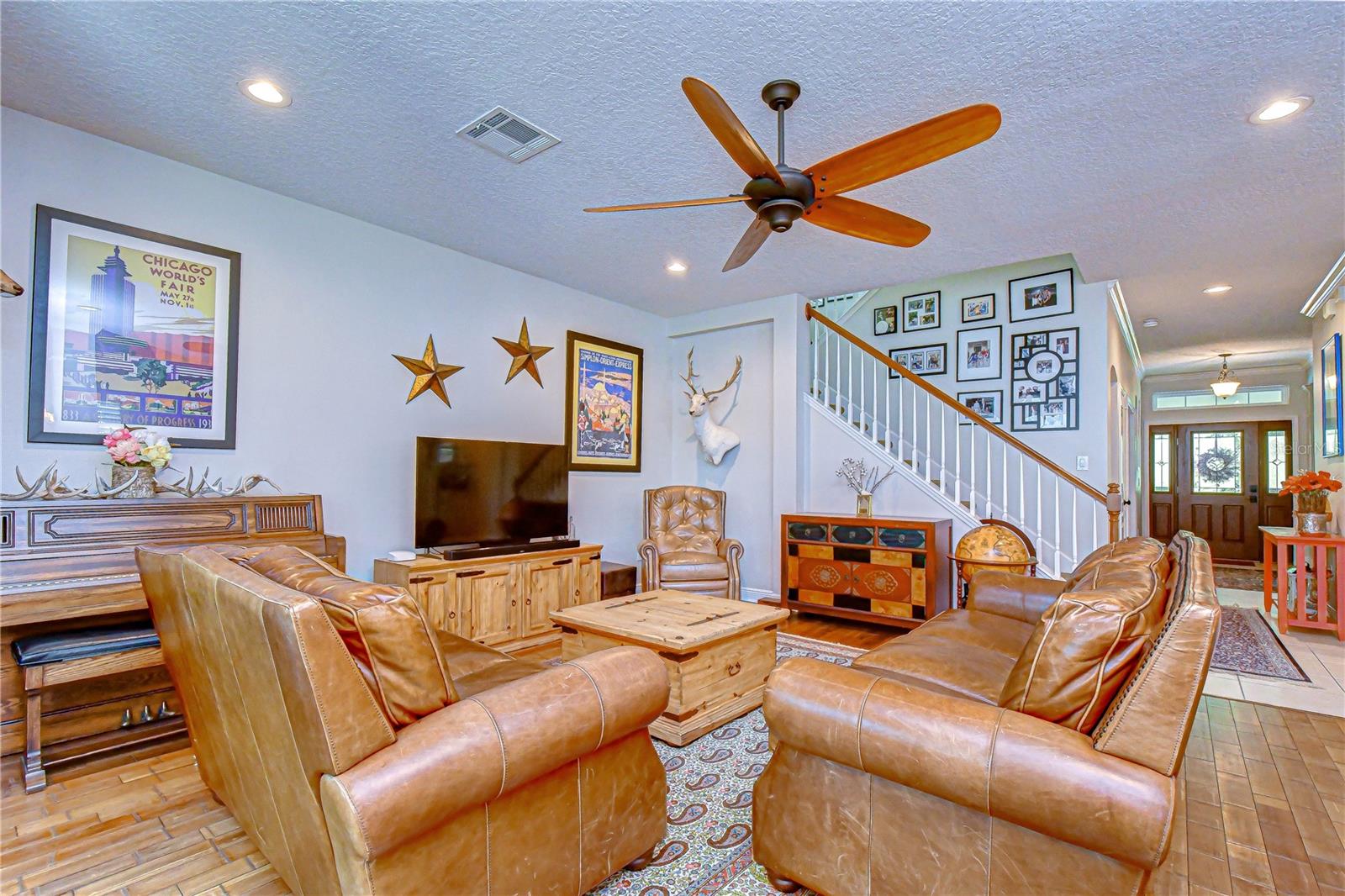 Expansive family room designed for comfortable everyday living.