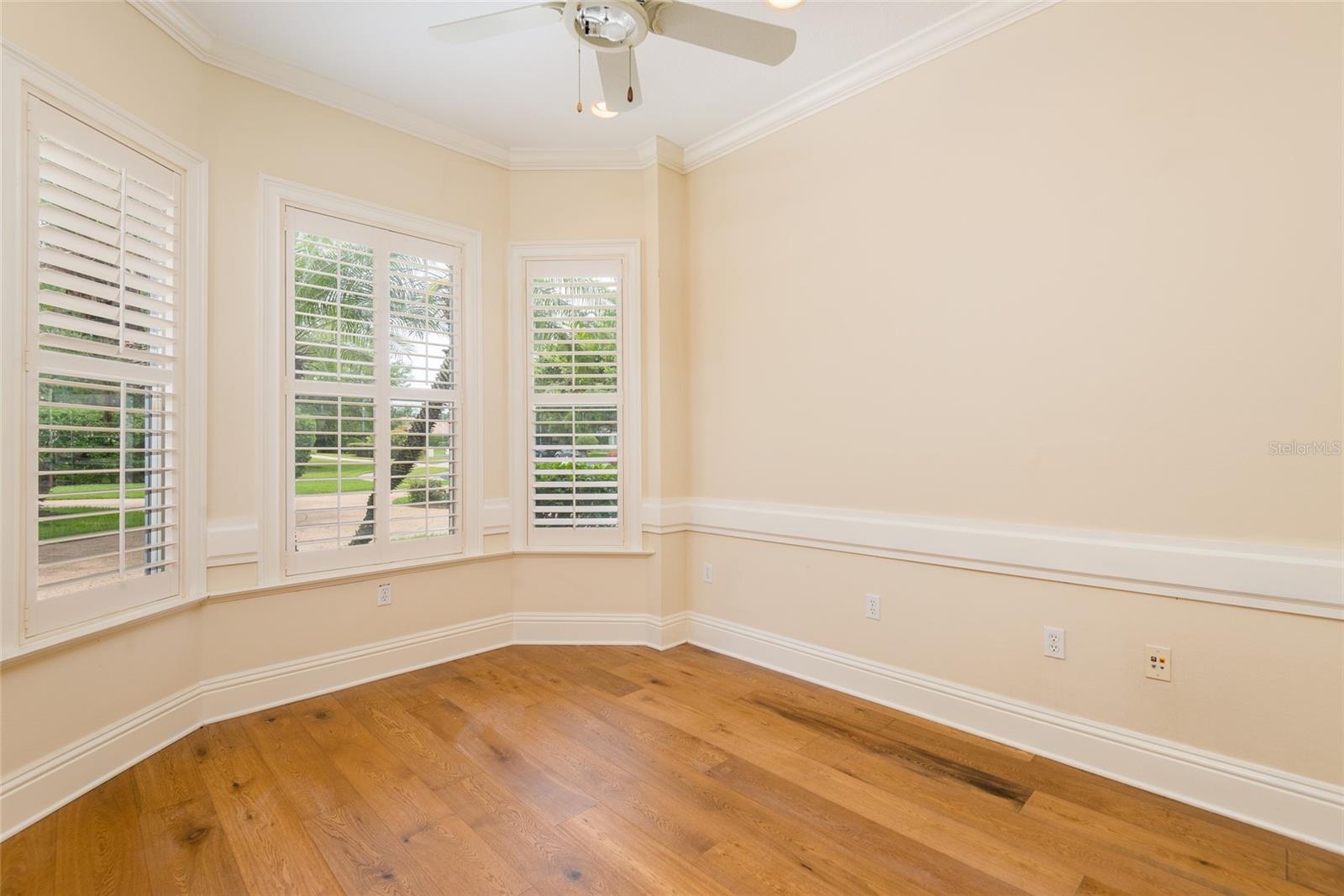 first floor office space off main entry
