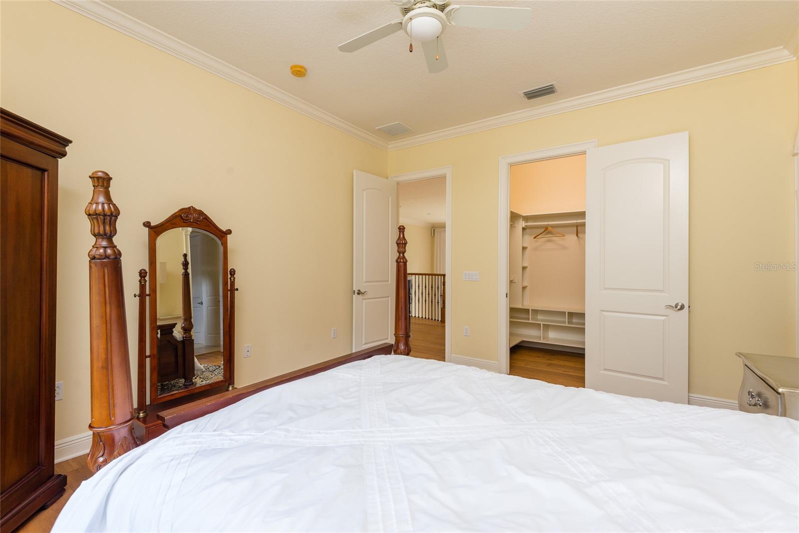 Bedroom #3 has walk-in closet