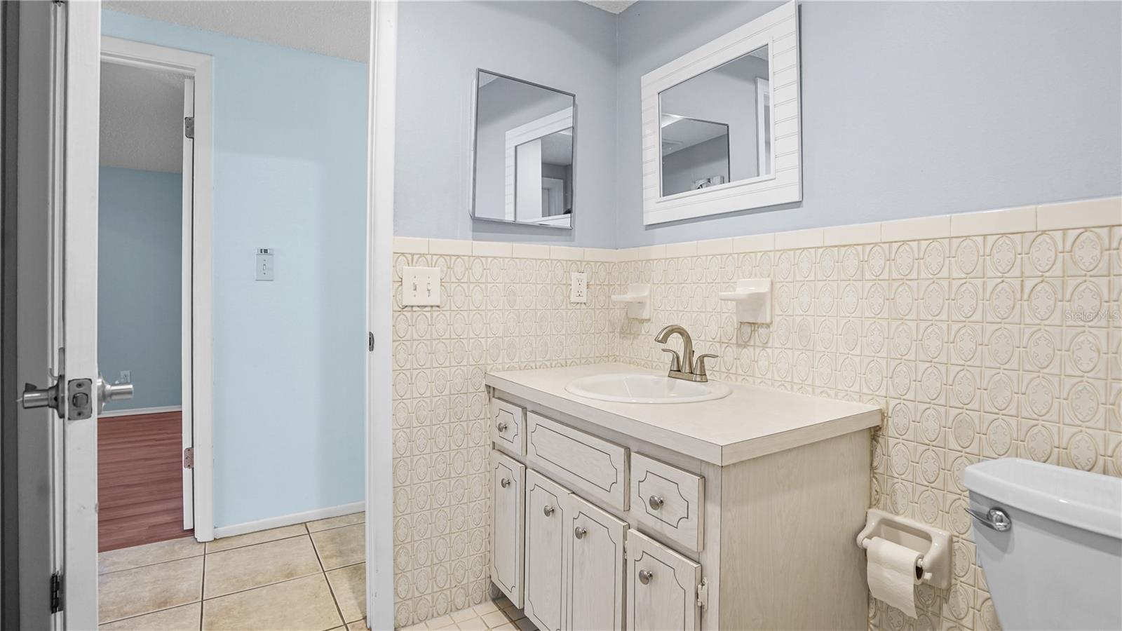 Bathroom #2 with Shower and Pool Access