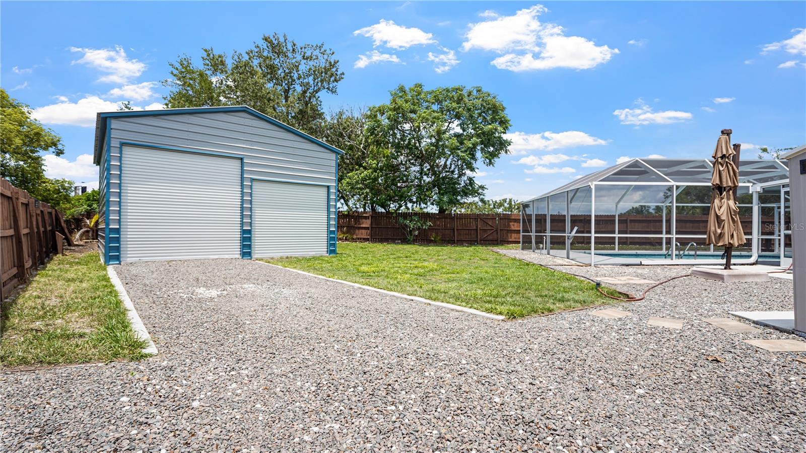 0.25 acre fenced property