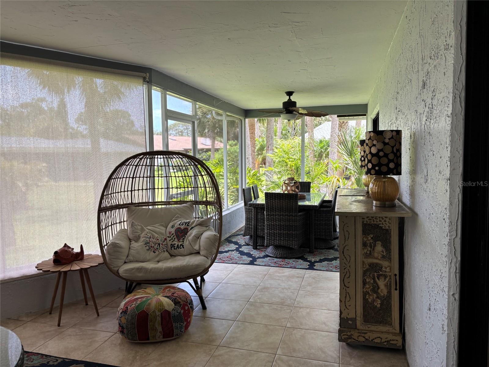Rear lanai area