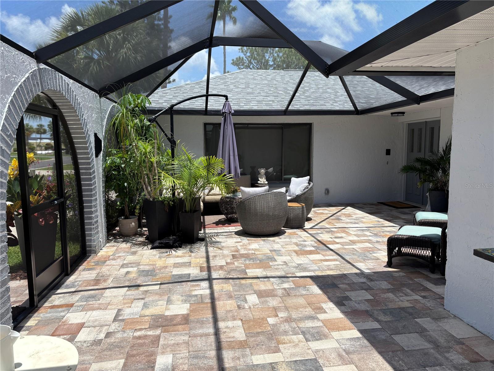 Front porch area