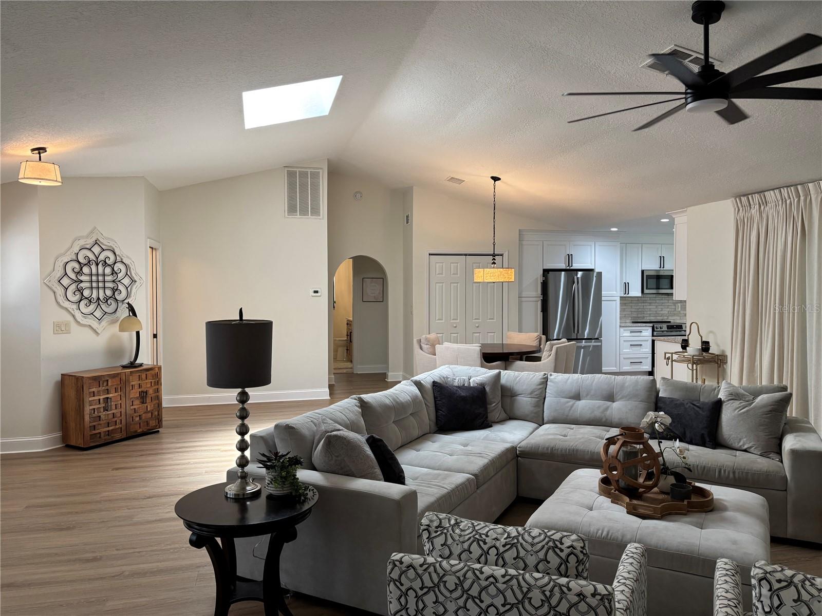 Living room area