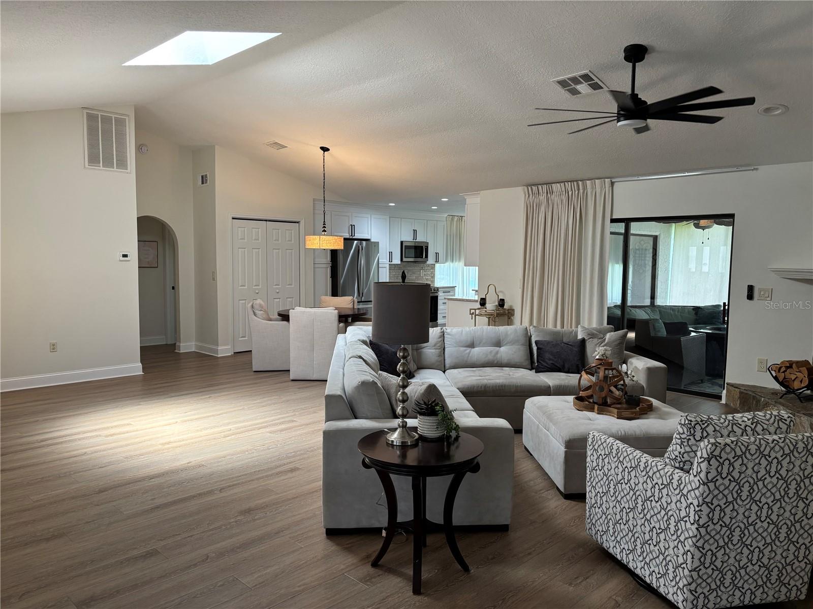 Living room area