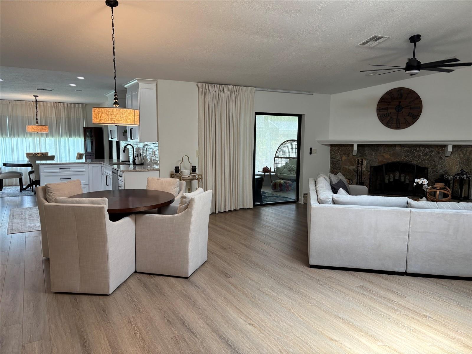 Living room area