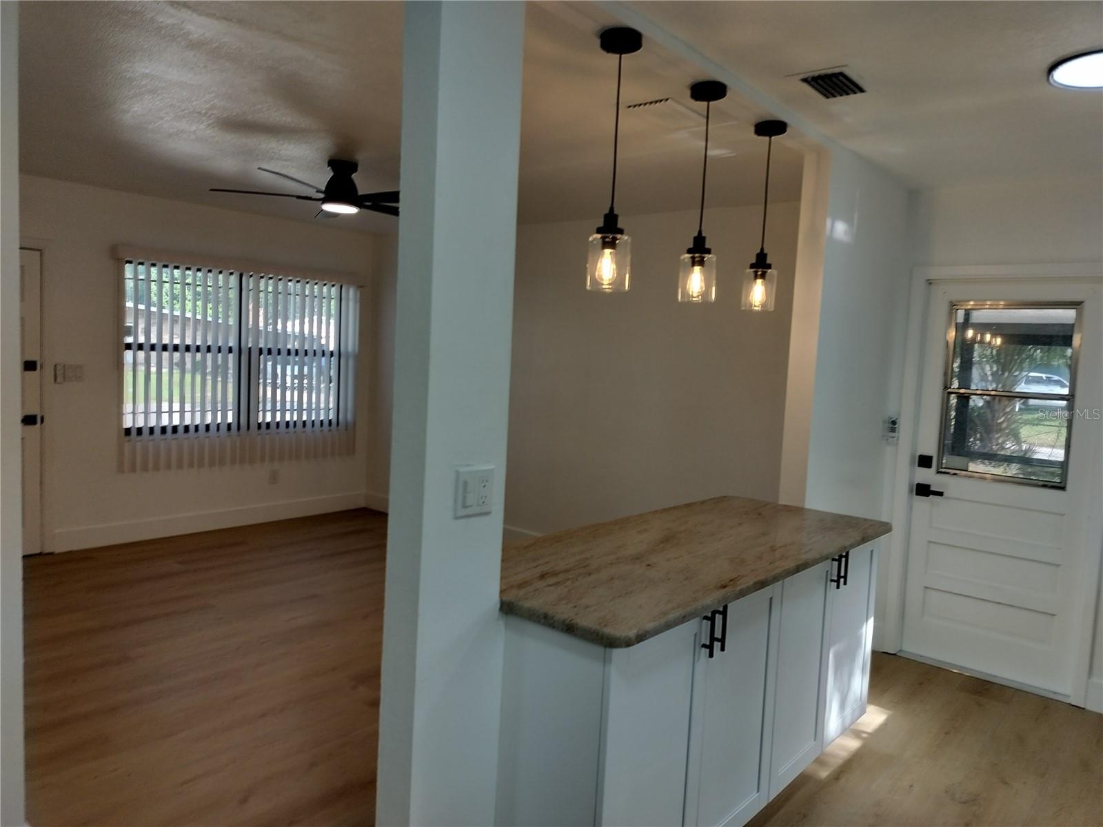 Living Room and Kitchen