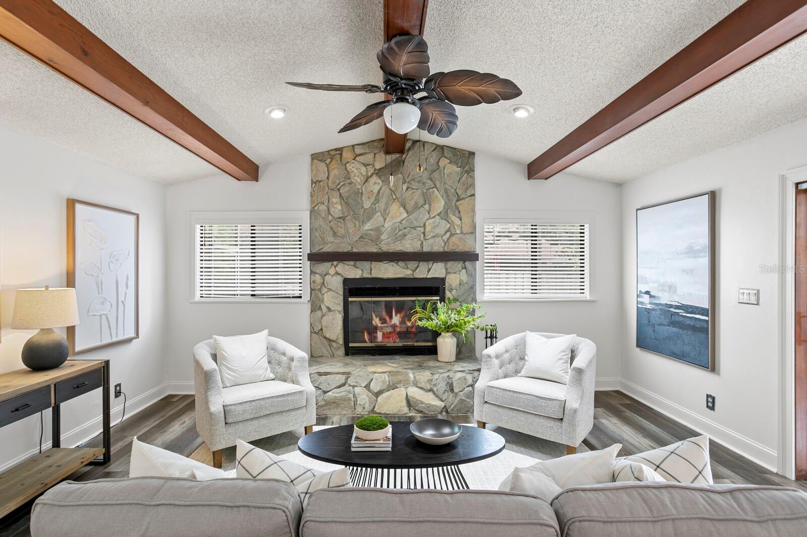 Wood Fireplace