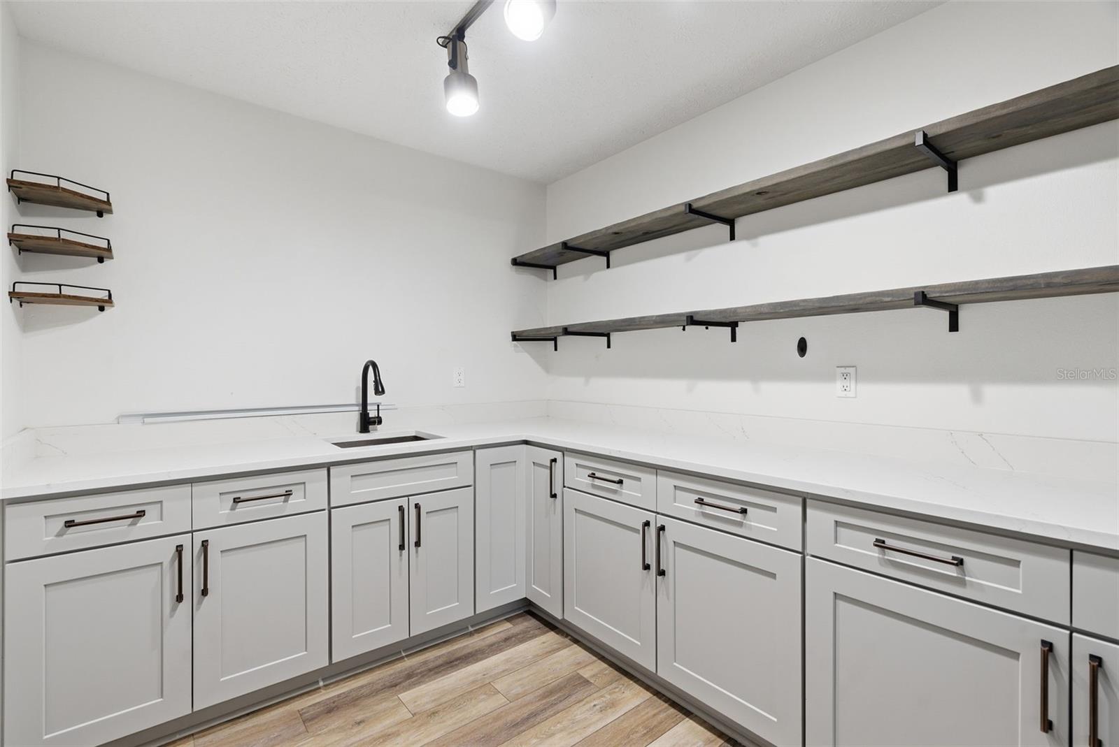 Butler Pantry with extreme storage!