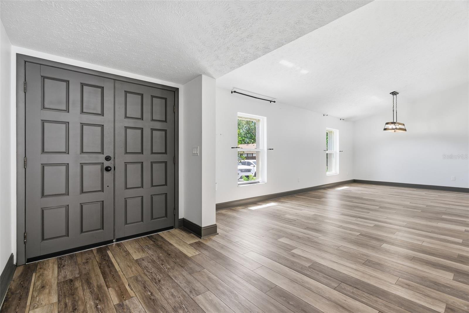 Double Door Entry makes moving in easy!