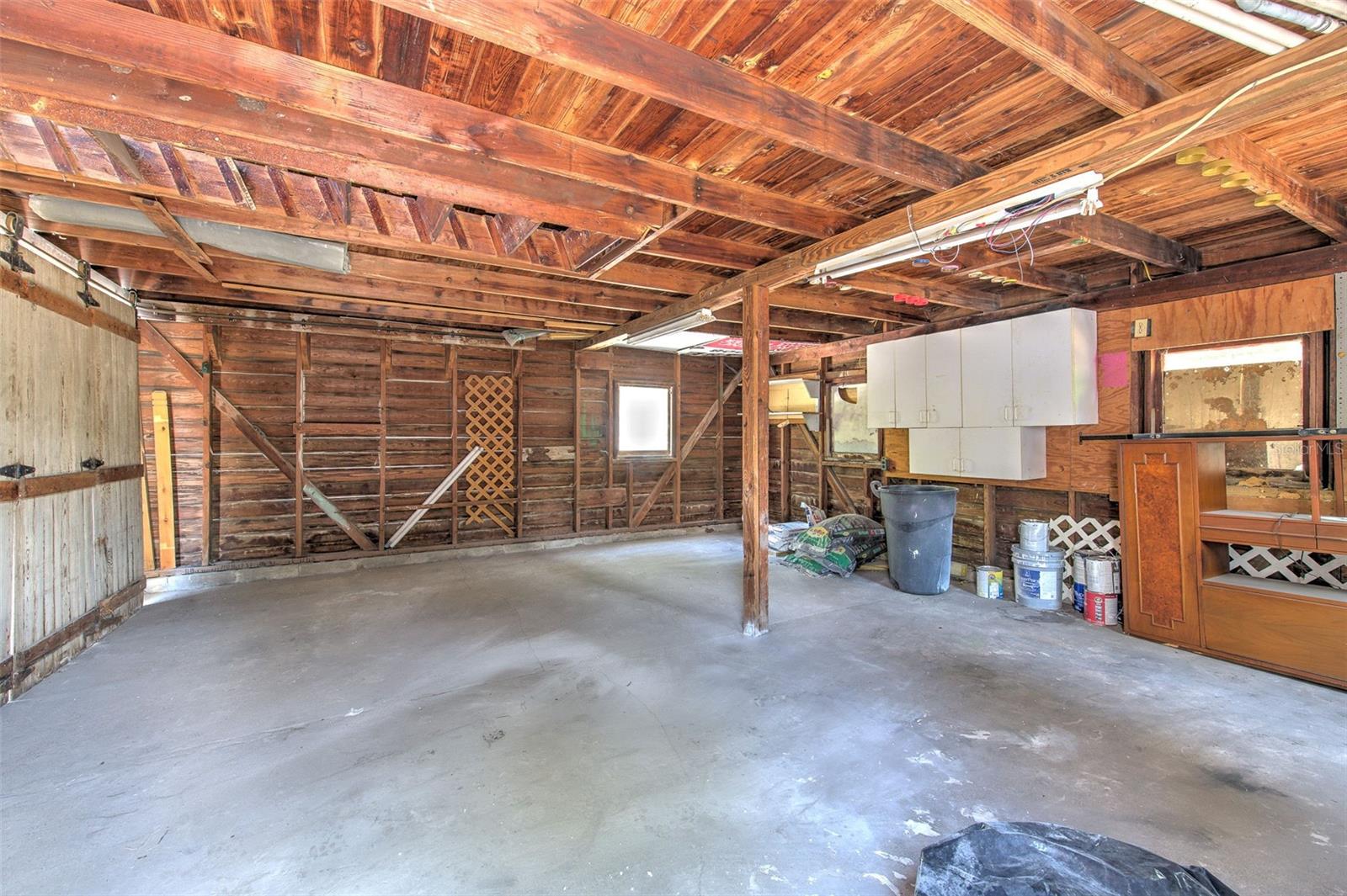 2 Car Garage With Second Level