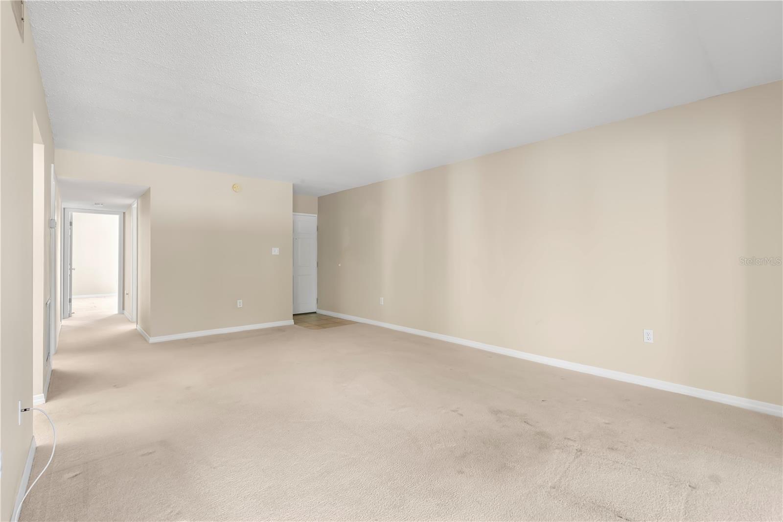 Lots of room for large furniture