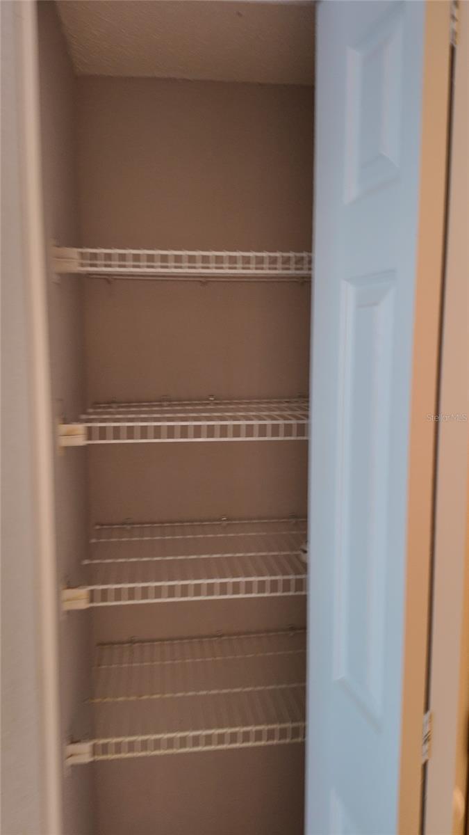 Master bath closet