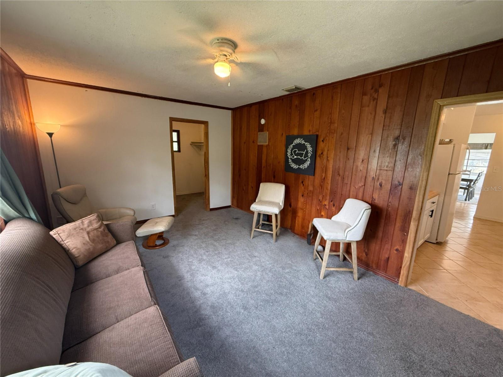 Living room that has a closet (perhaps a 3rd bedroom)?