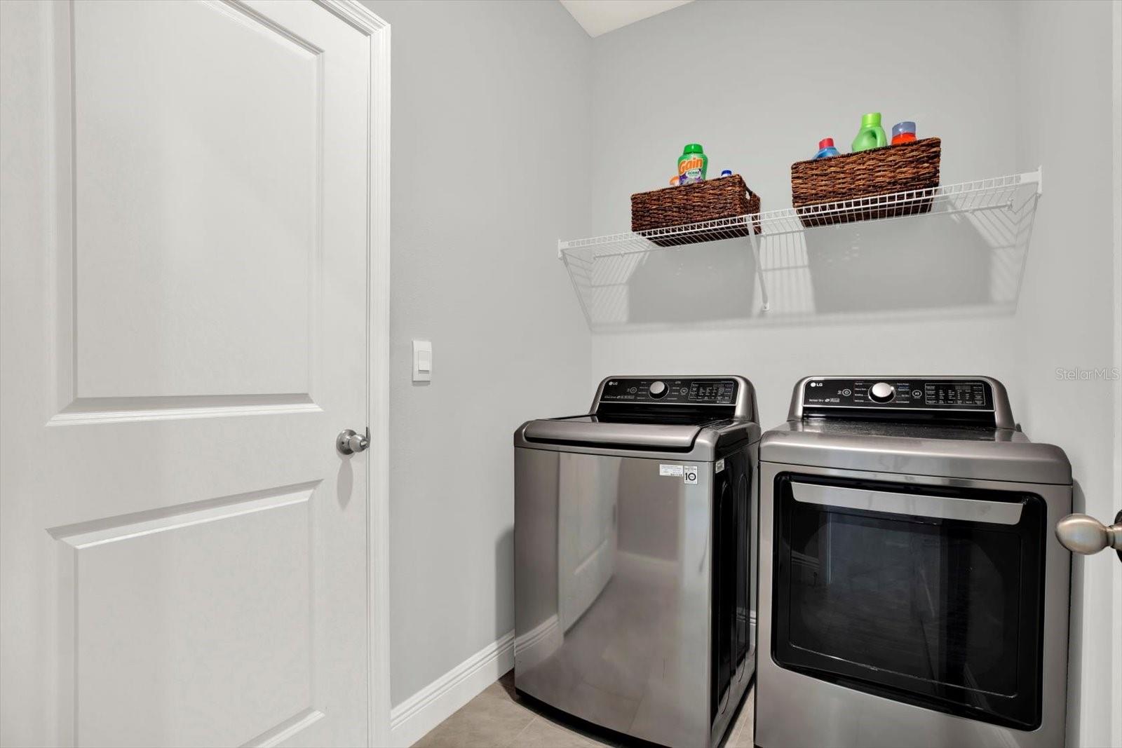 Indoor laundry room - washer/dryer included