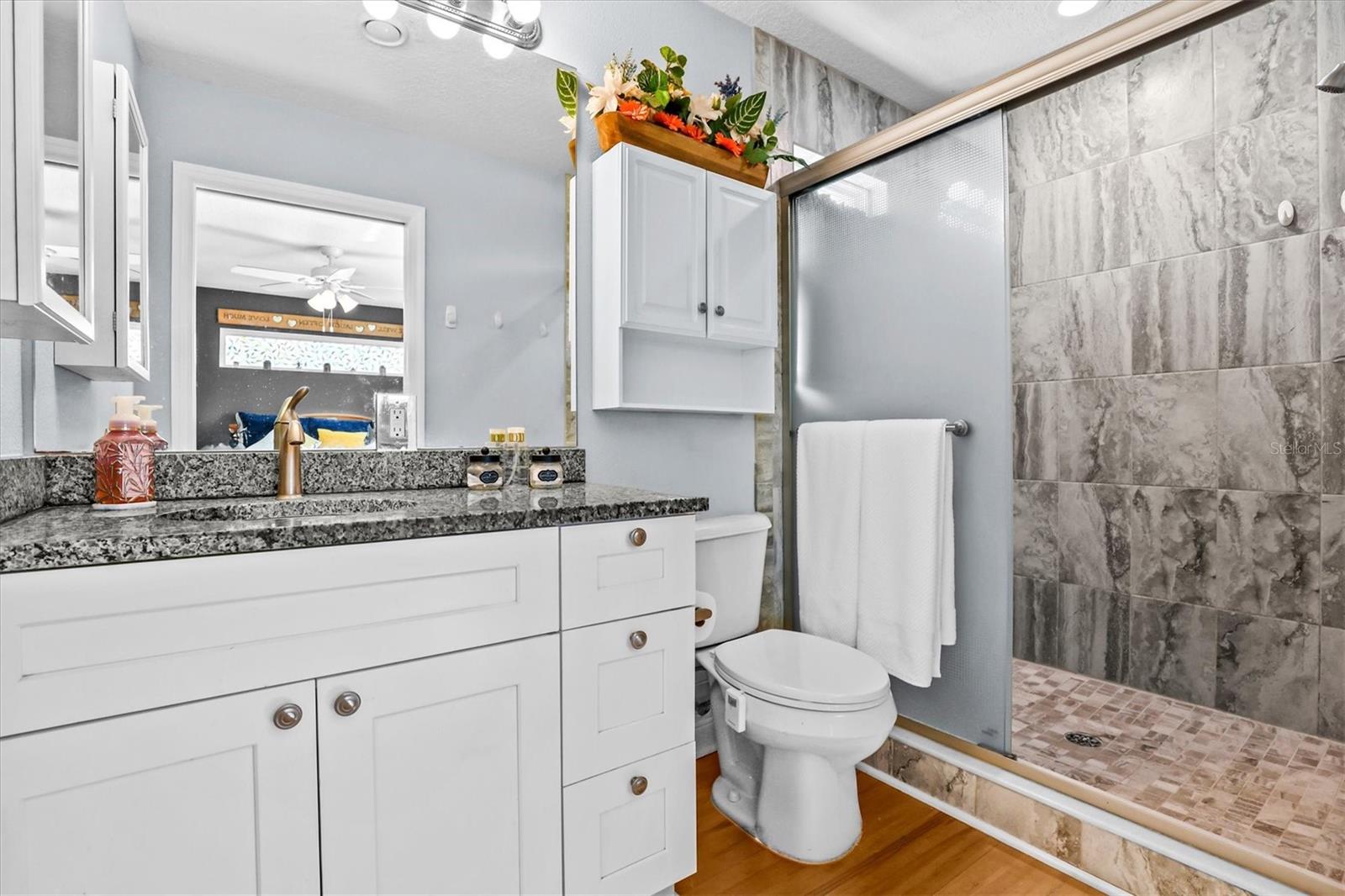 Primary Bathroom with Walk in Shower