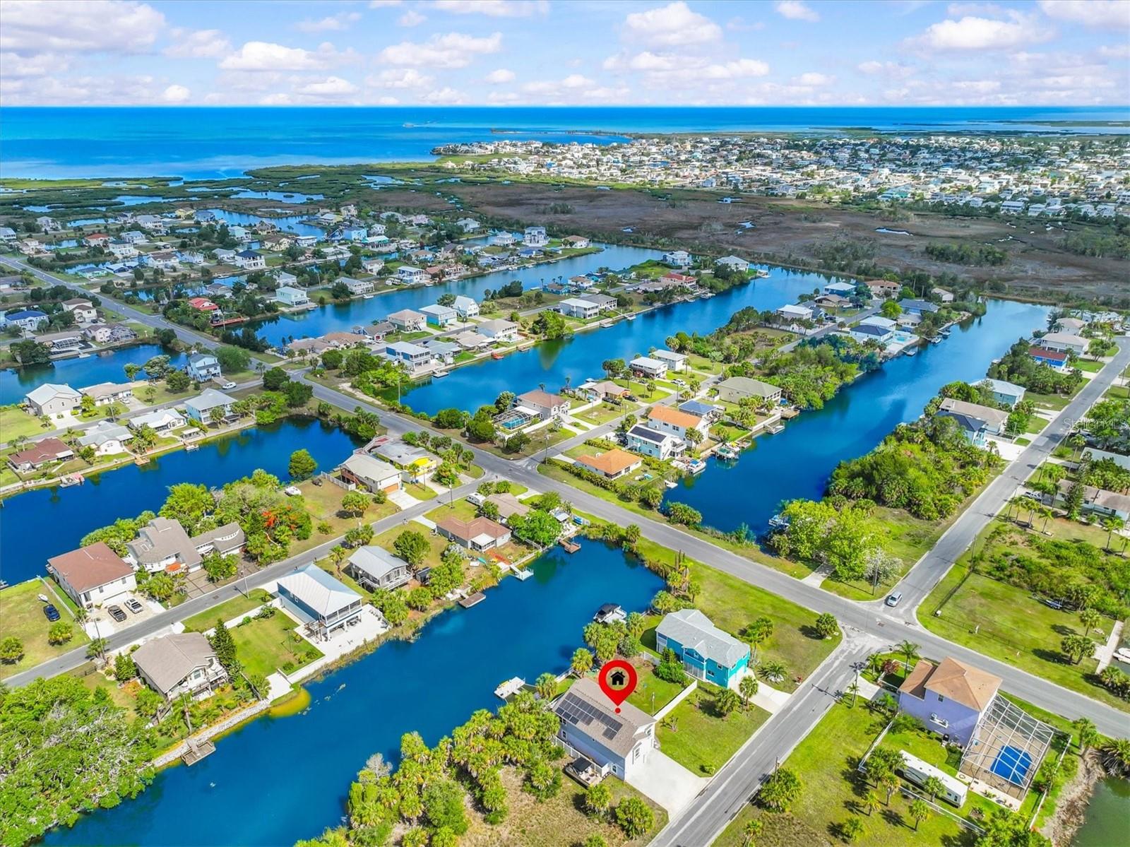 Aerial of Neighborhood