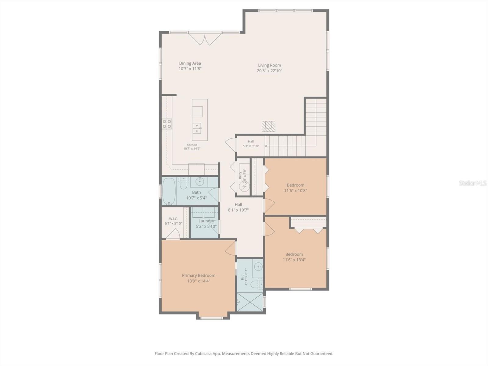 Main Level Floor Plan