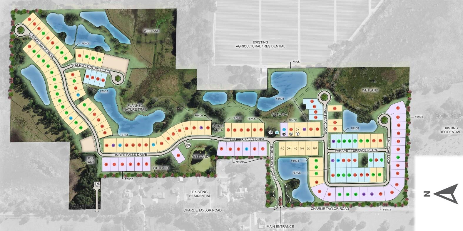 Timber Ridge Sitemap